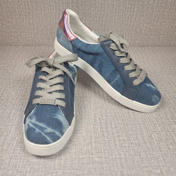 Sam Edelman Shoes - NEW Circus NY Sam Edelman Devin Women's Blue Denim Sneakers Size 8 Shoes